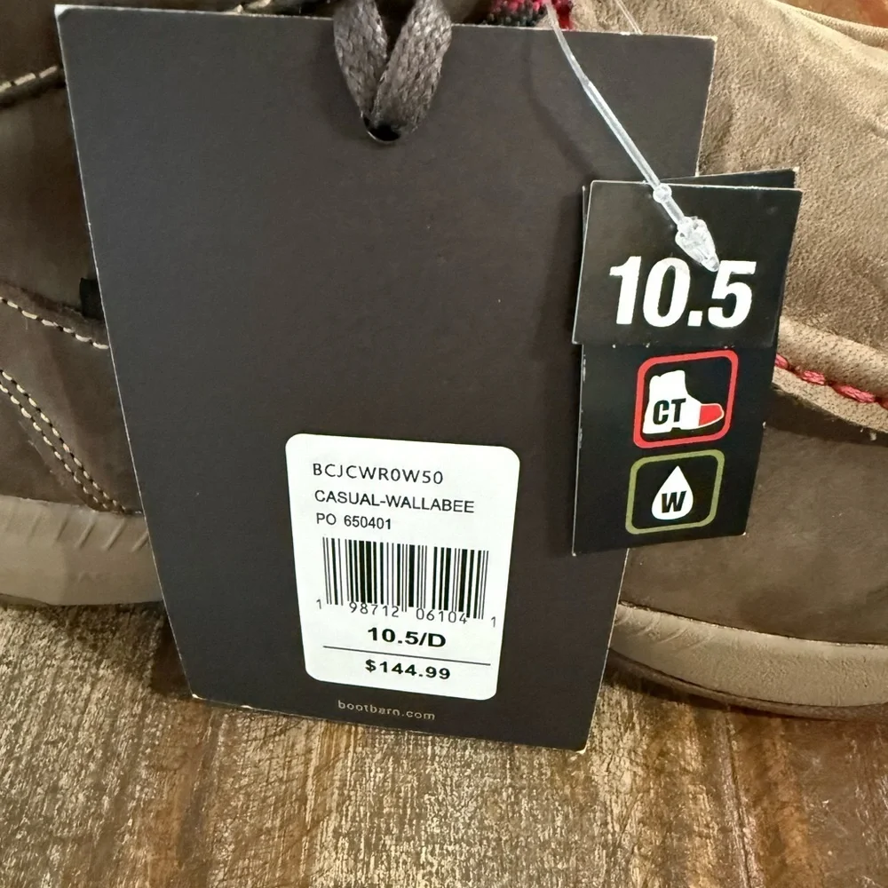 CODY JAMES WALLABEE COMPOSITE TOE WORK SHOES NWT